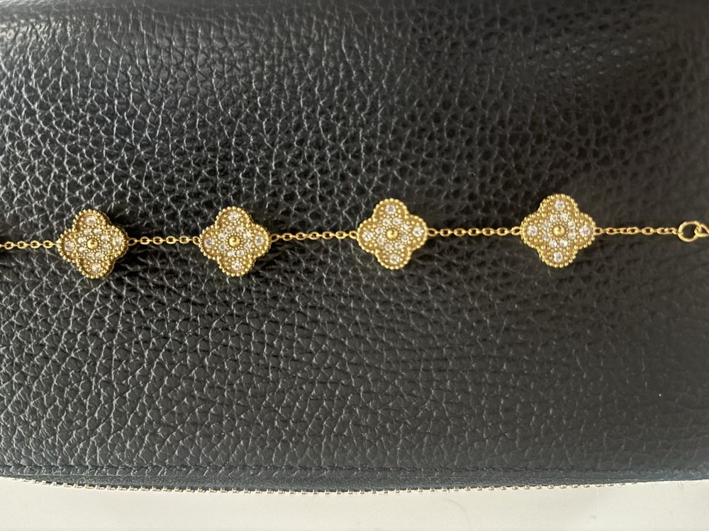 Гривна детелина по модел на van cleef