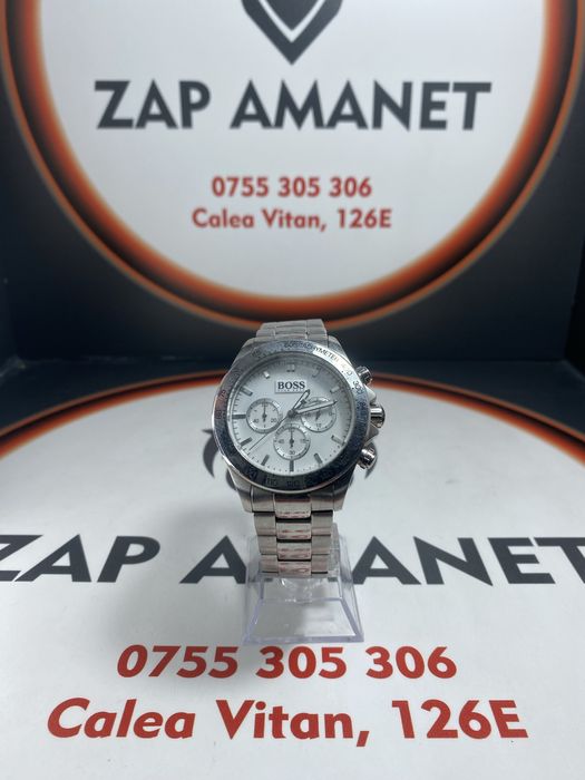 ZAP AMANET VITAN - Ceas Hugo Boss - Silver