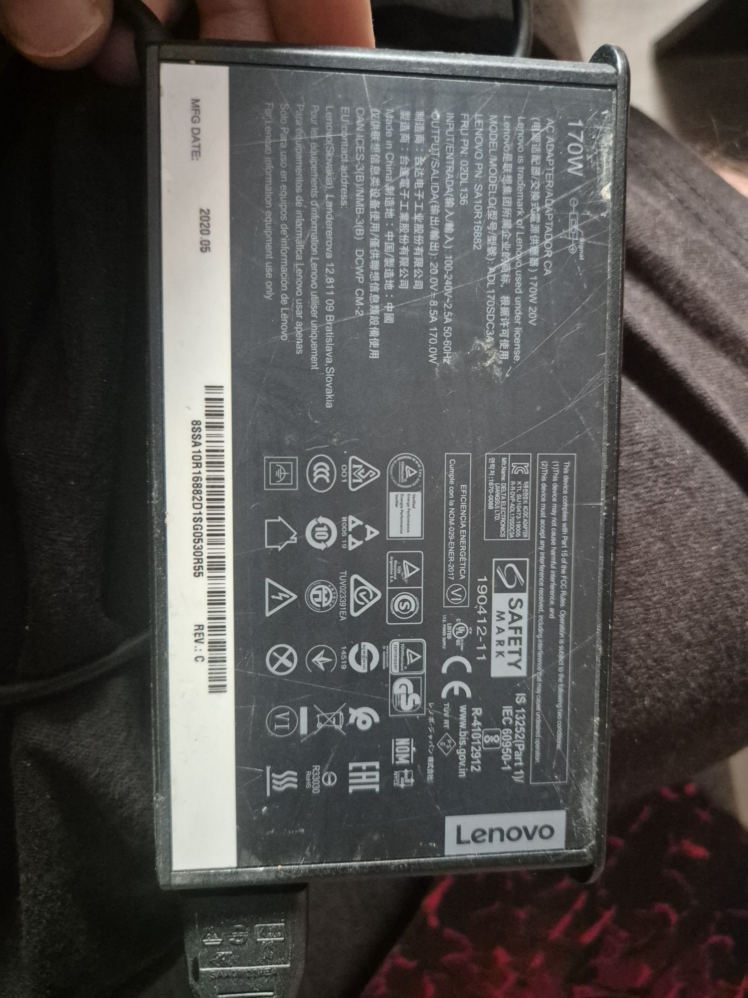 (ЗА ЧАСТИ) Lenovo Legion 5 15.6 инча IPS FullHD 120Hz A