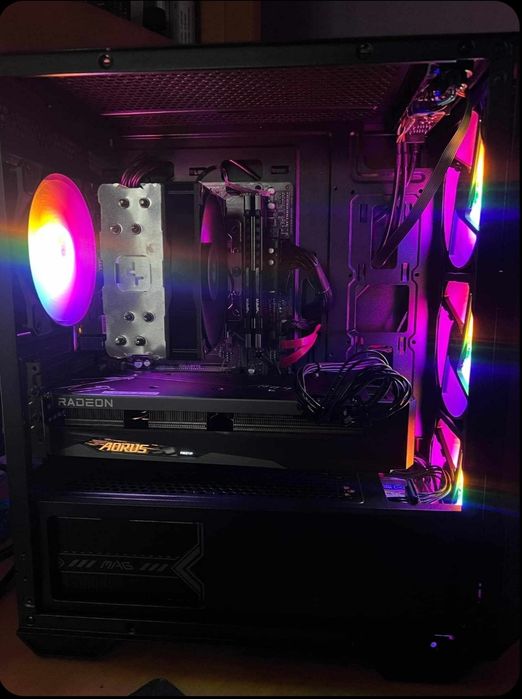 Calculator Gaming RTX 3060ti, Ryzen 5 5500, 16gb RAM, 500GB SSD