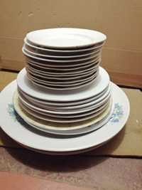 Табақ (блюдо, ляган), тарелки разного диаметра
