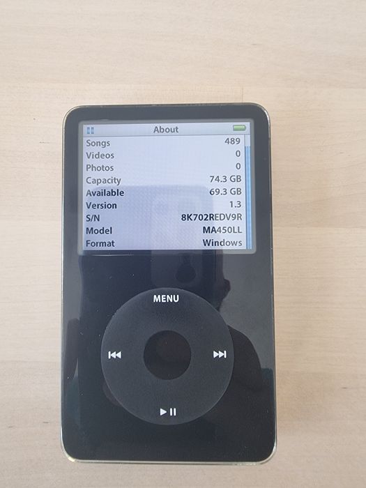 iPod Classic 5.5 Enhanced 80GB Wolfson DAC