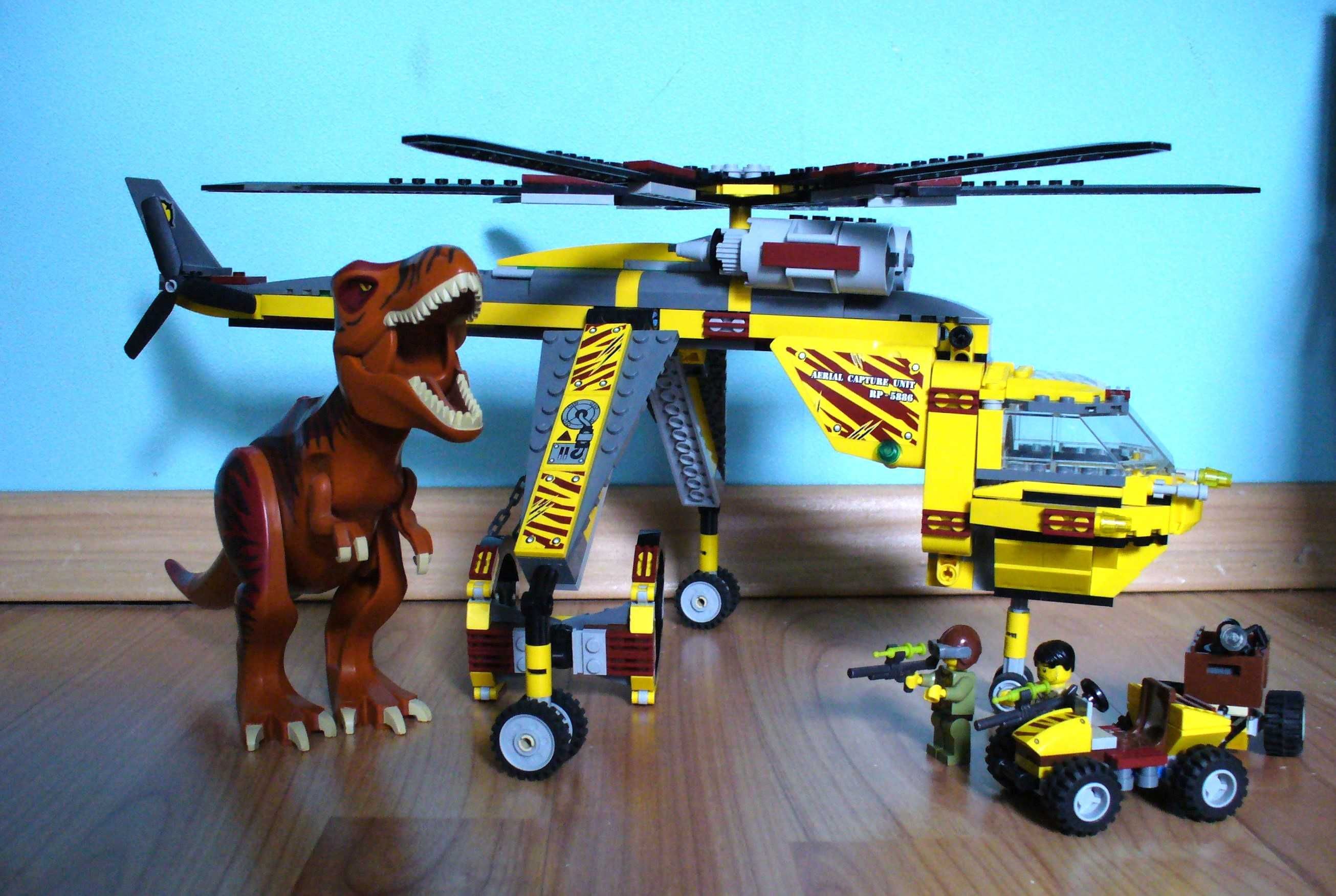 LEGO Dino- Джурасик парк модели 58866, 5883 и 5882