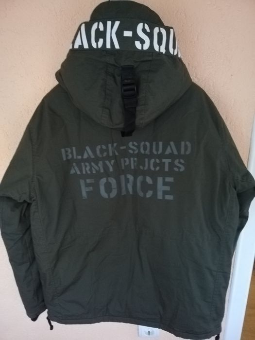 Geaca nouă Black Squad Xl groasă