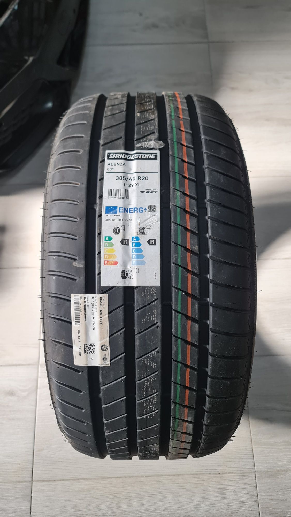 1buc cauciuc anvelopa noua Bridgestone Alenza 001 rft 305 40 20 xl 112