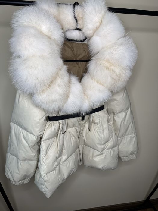 Дамско яке с качулка Nl White