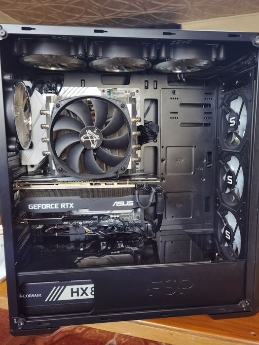 PC Gaming, Asus X570, AM 4 Ryzen 7 5800X
