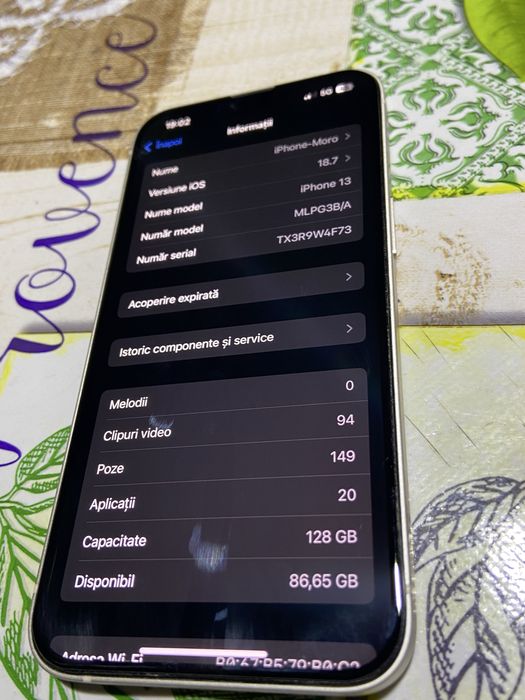 Vand sau Schimb iPhone 13 128gb