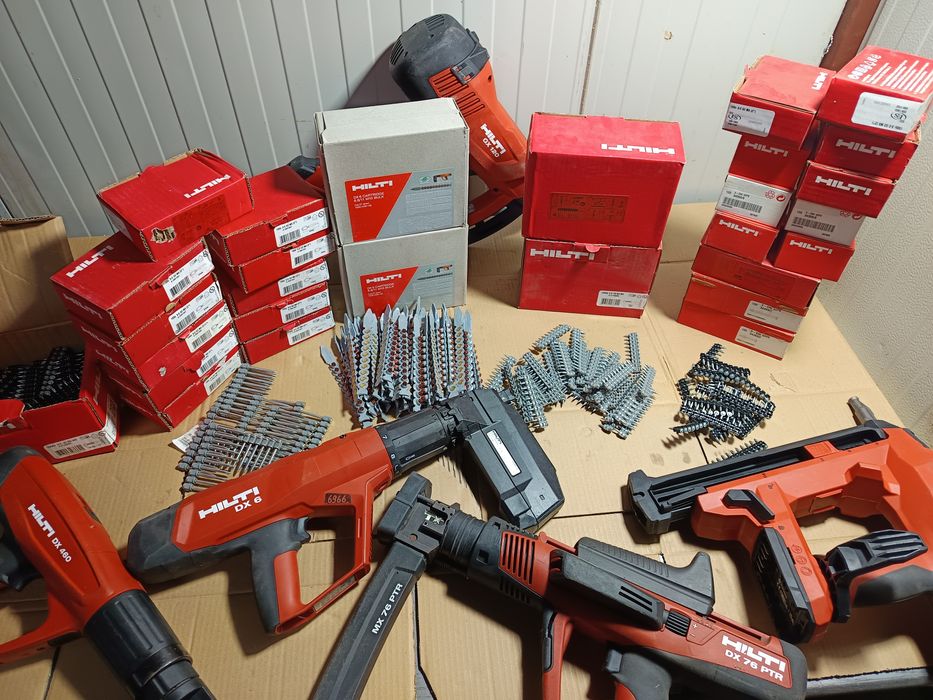 Cuie și capse pt DX 460 și DX 5-6 etc Hilti Spit Wurth