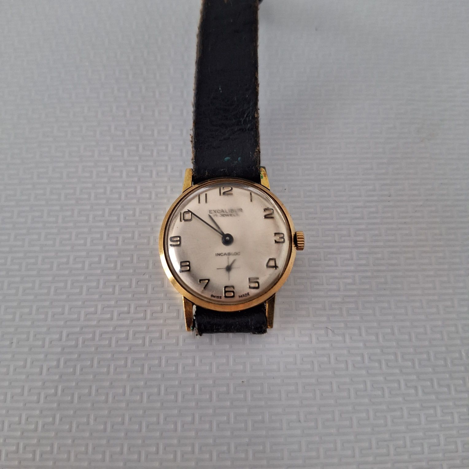 Ceas Excalibur mecanic 17 rubine Incabloc Swiss made