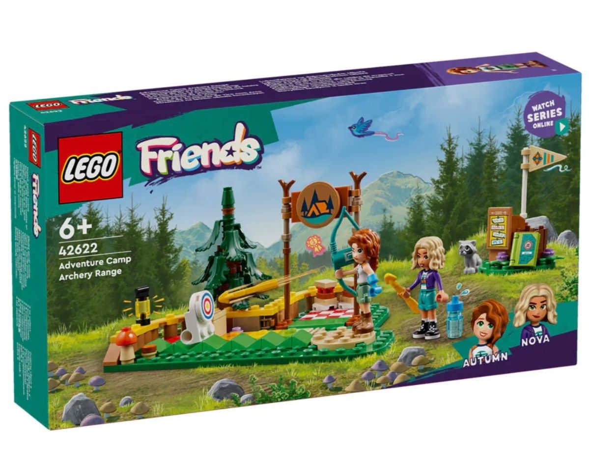 LEGO® Friends 42622 - Лагер за приключения - място за стрелба с лък