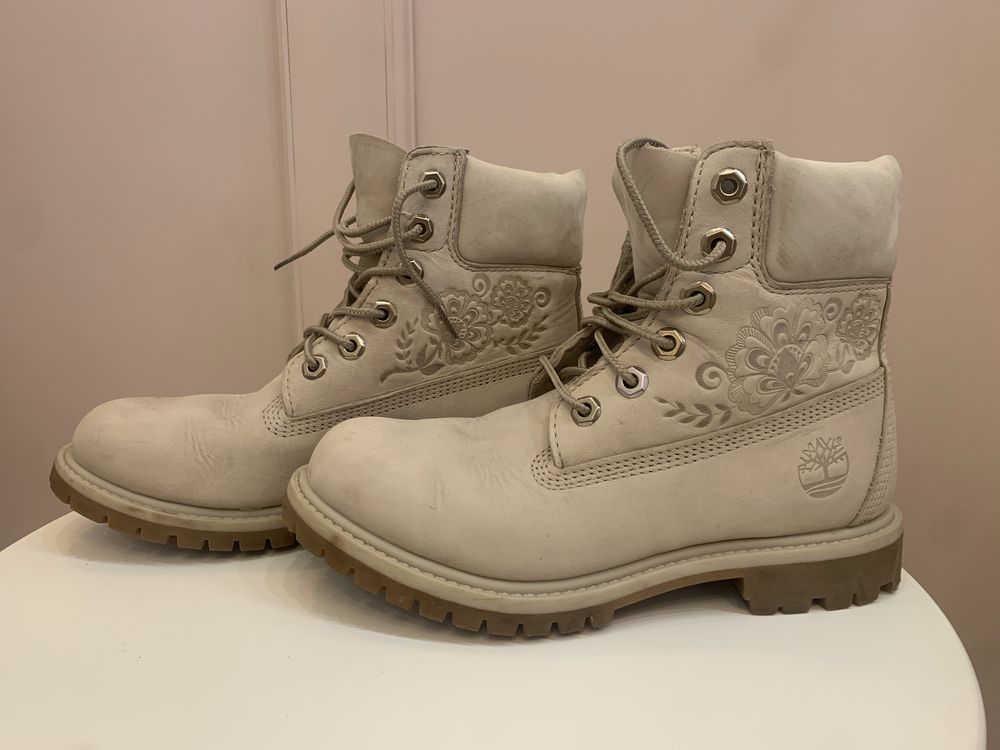 Timberland непромокаеми боти от естествена кожа и набук
