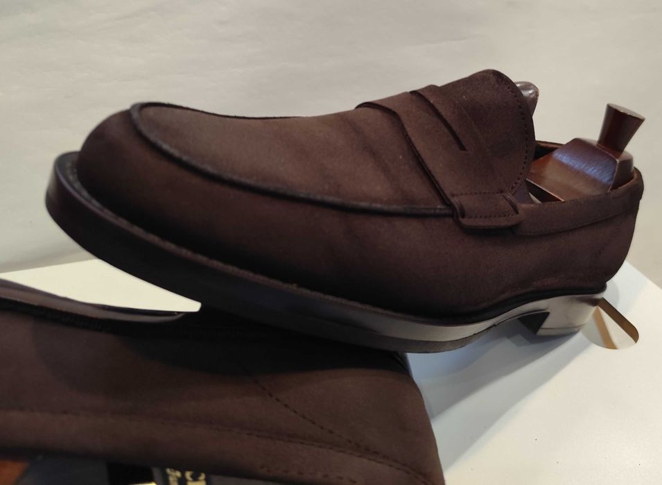 Pantofi loafer penny de lux 41 41.5 TOD'S lucrati manual piele natural