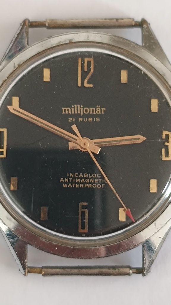 Продавам Vintage watch Milljonär, 21 rubis, swiss made