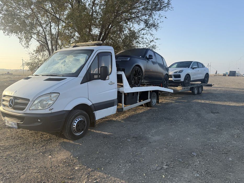 Эвакуатор с прицепом