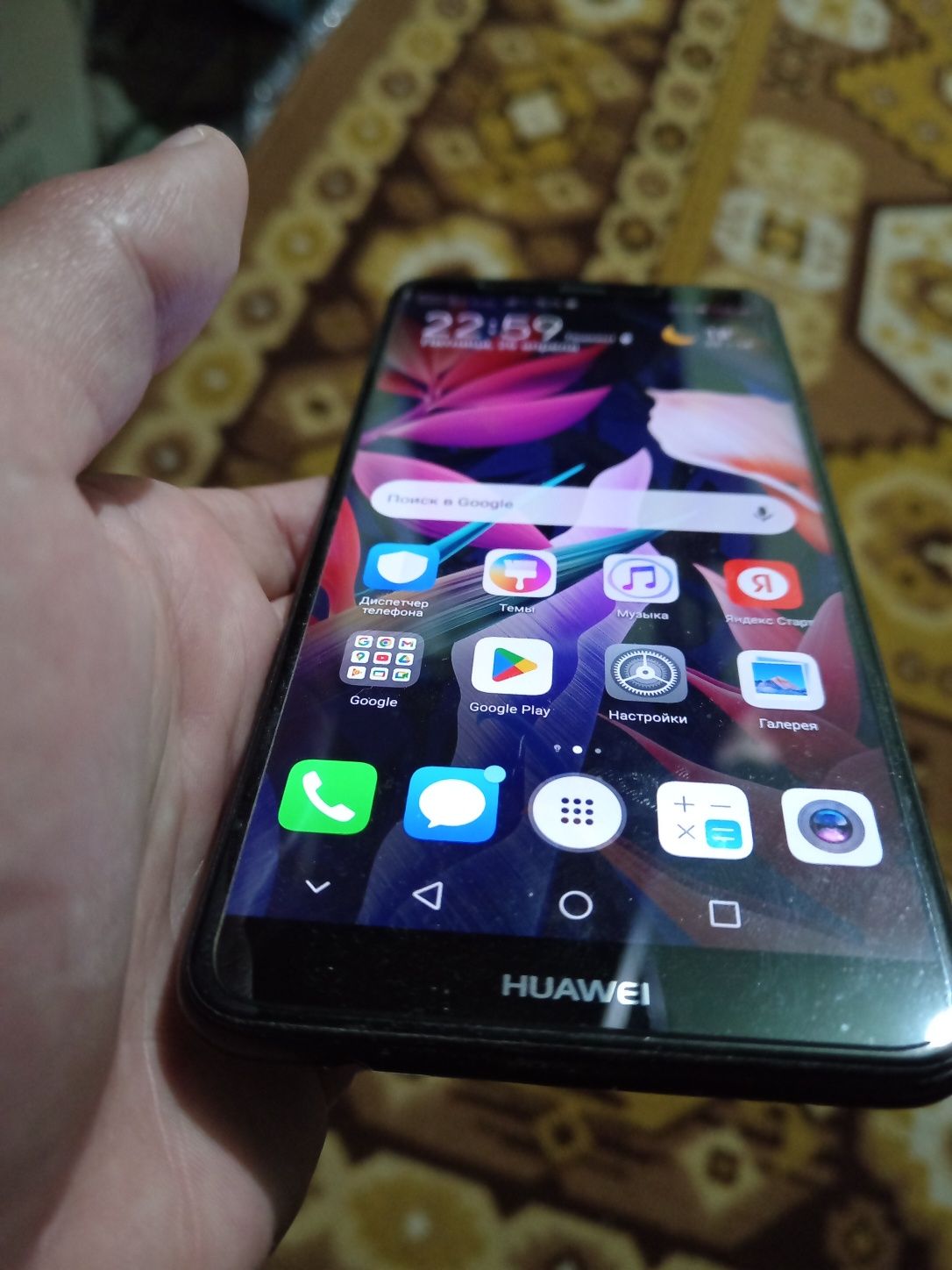 Telefon sotiladi Huawei Y9 2018 ideal holatda
