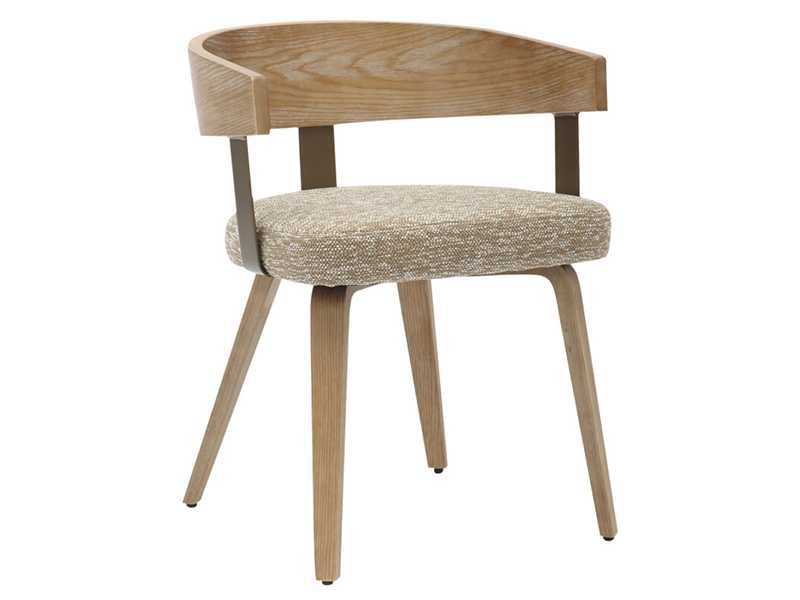 Трапезен стол, HM9981.01, Бежов, Polywood, 55.5х53.5х70см.