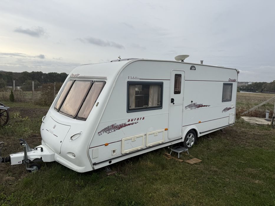 Rulota Elddis Crusader Aurora 2004 inmatriculata din 01.06.2025