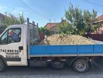 Transport basculabil arad,nisip,piatra,pamant,balast,moloz,beton,sapat