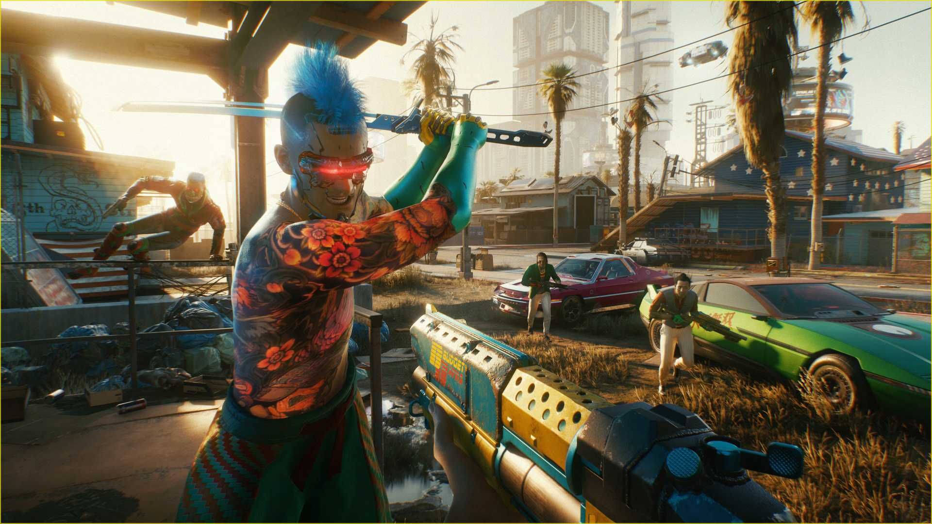 Cyberpunk 2077 на PS4 и PS5