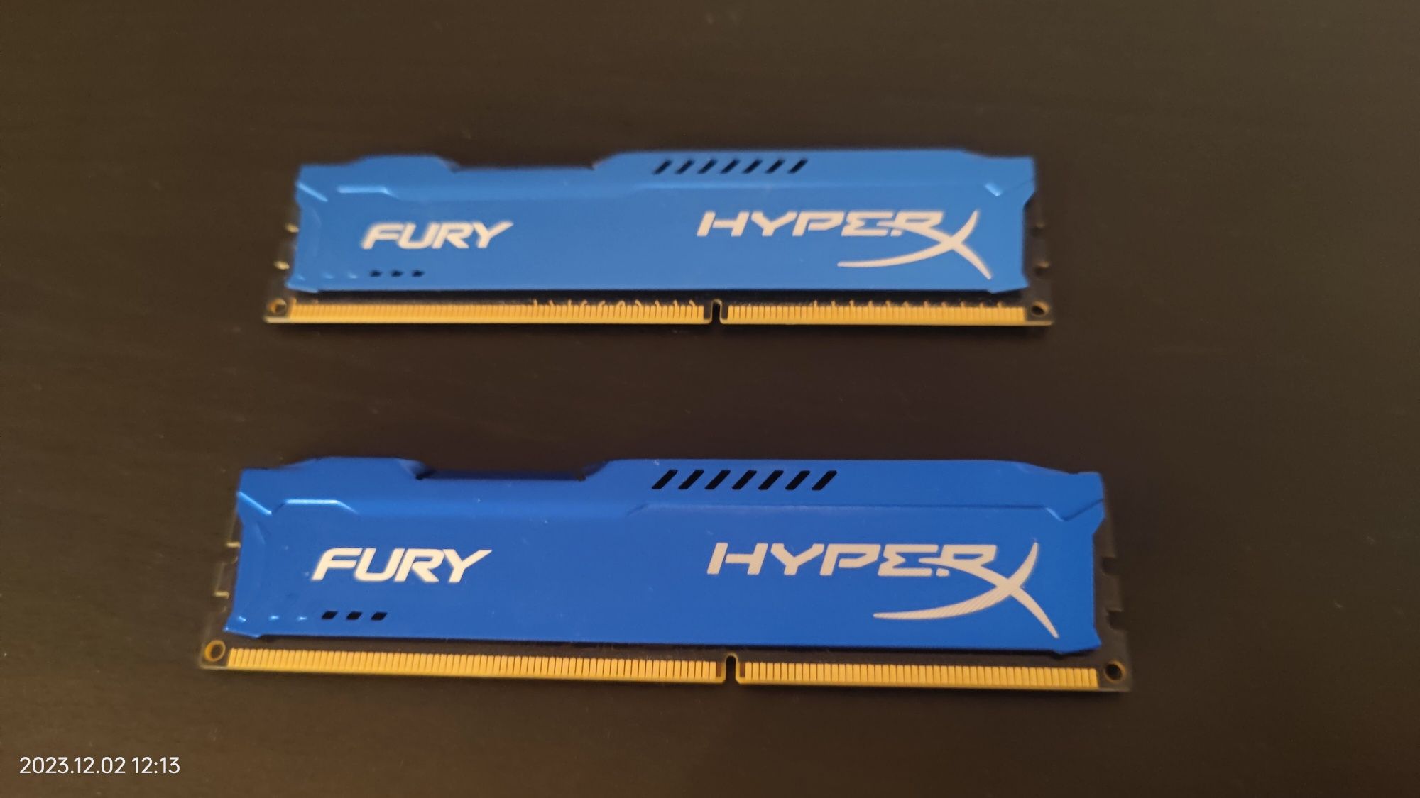Memorie HyperX FURY Blue 8GB (2x4GB), DDR3, 1600MHz, CL10, 1.5V
