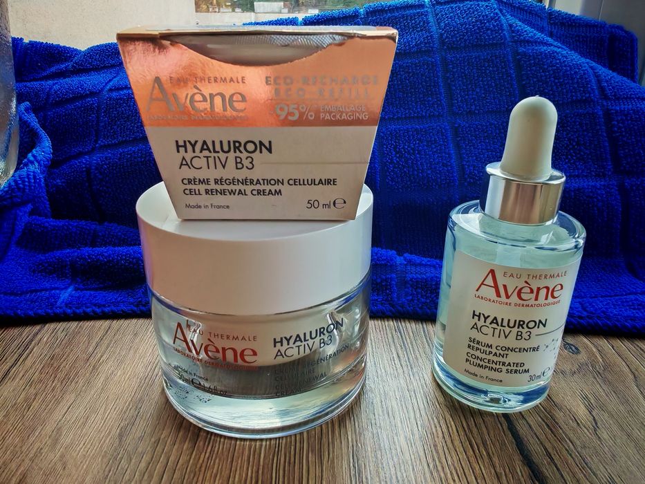 Avene Hyaluron activ B3 крем и серум  за лице е
