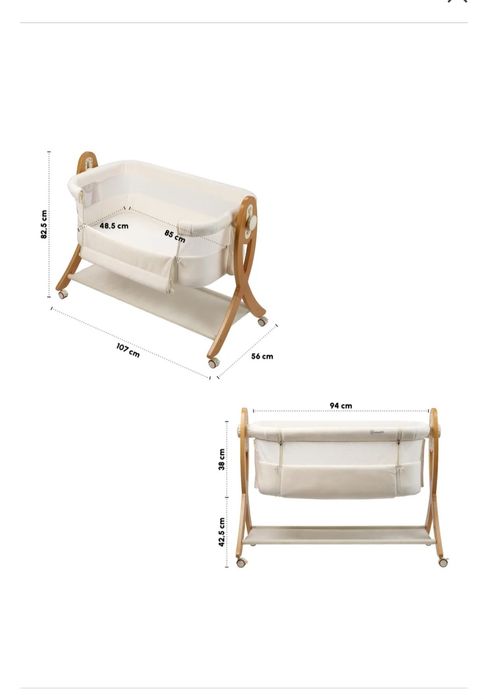 Pătuț co-sleeper