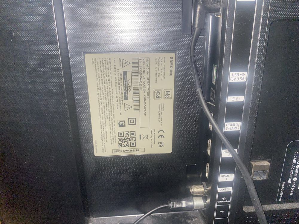 Samsung uhd 50 +soundbar samsung q600c