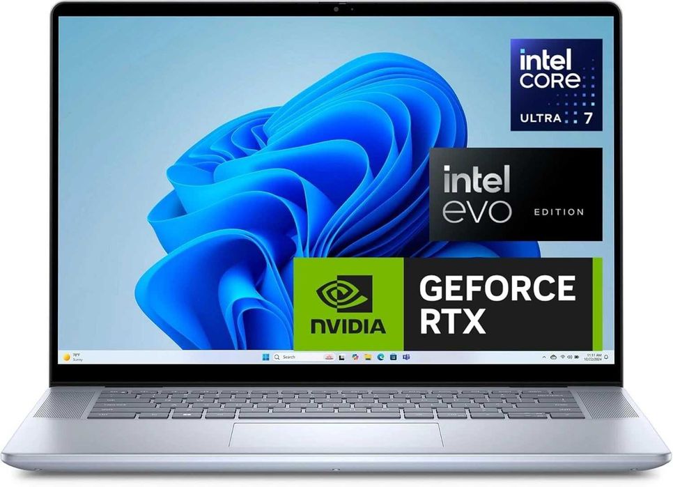 Laptop Dell Inspiron 16 Plus 7640 2.5K 120Hz Ultra 7 16GB RTX 4060 1TB