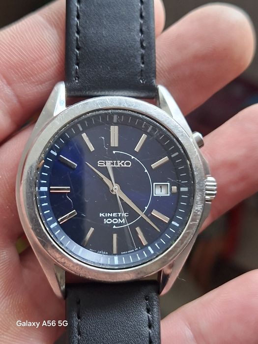 Ceas Seiko  Kinetic 41 mm