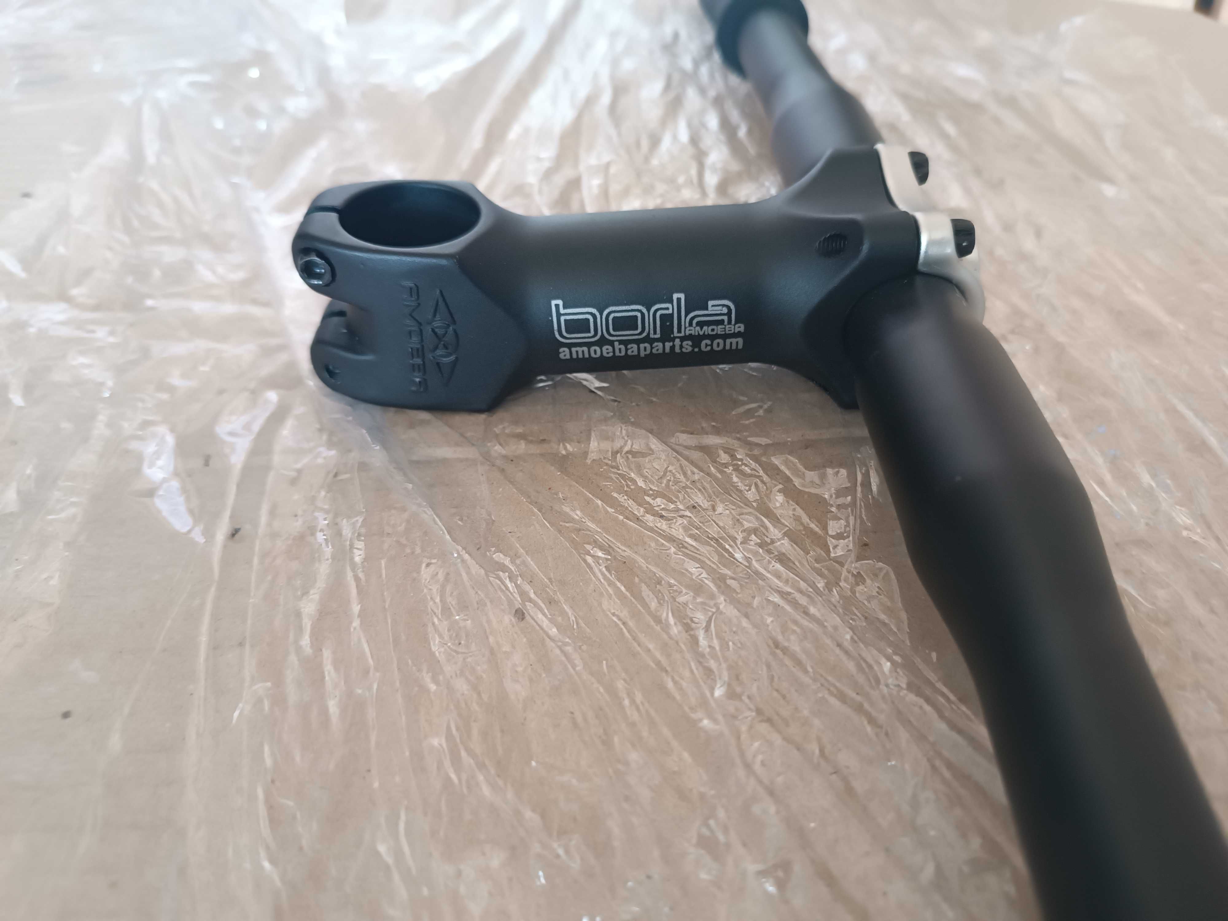 Нова задна главина диск Shimano Deore FH-M525A;  кормило Amoeba с лапа