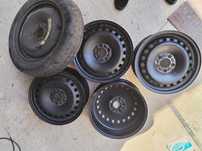 Jante tabla pe 16 = 4 bucati + rezerva pentru  Ford Focus