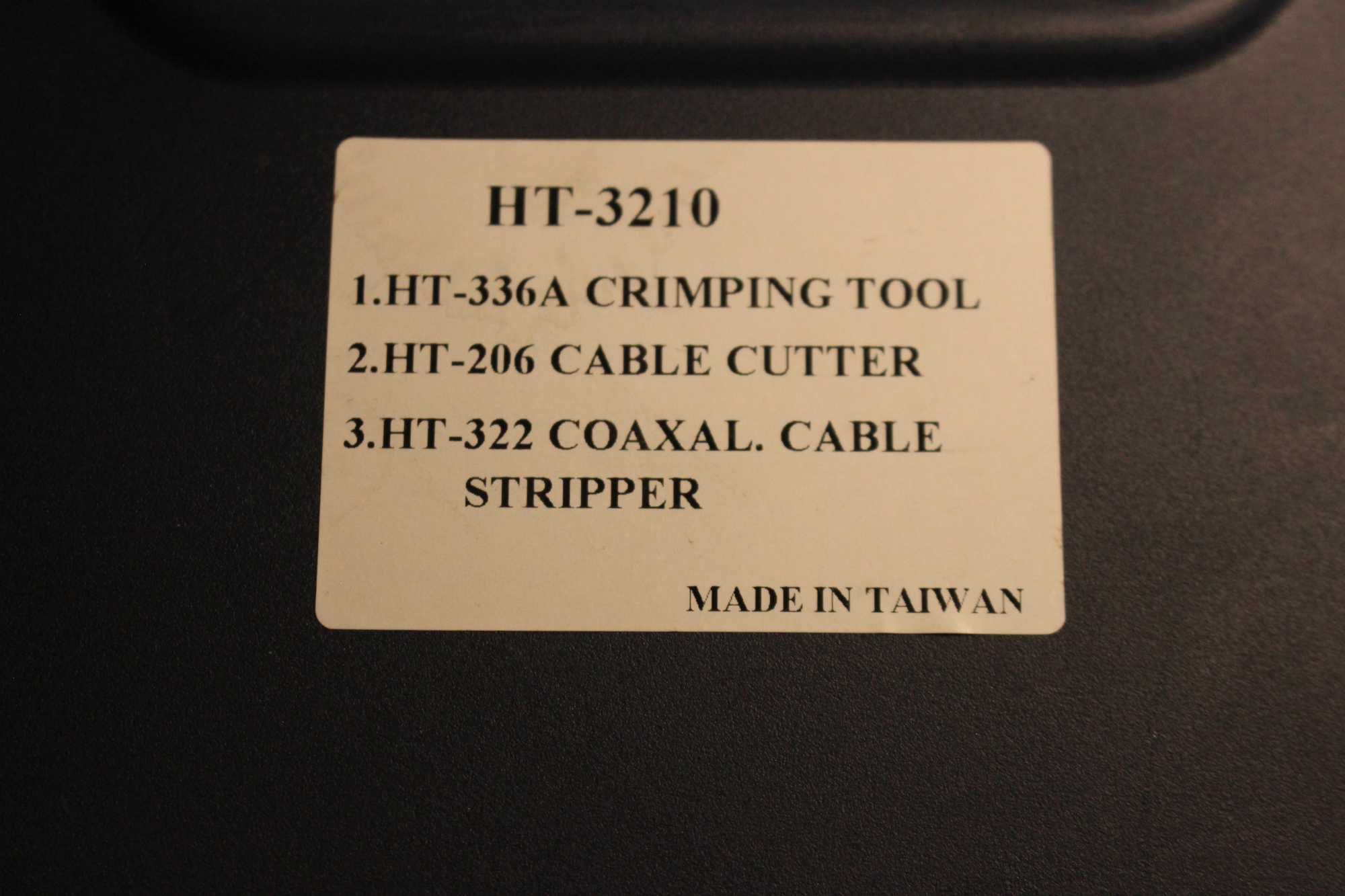 Set Instrumente Cablu Coaxial: HT-336A, HT-206, HT-322