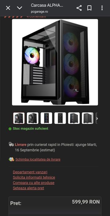 Carcasa PC Alphagear Dominator