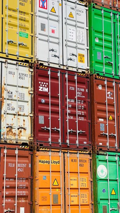 Containere maritime SH portocaliu 2018 6/10 Balotesti