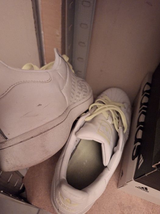 Adidas superstar alb