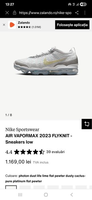 Sneaker low air vapormax FK