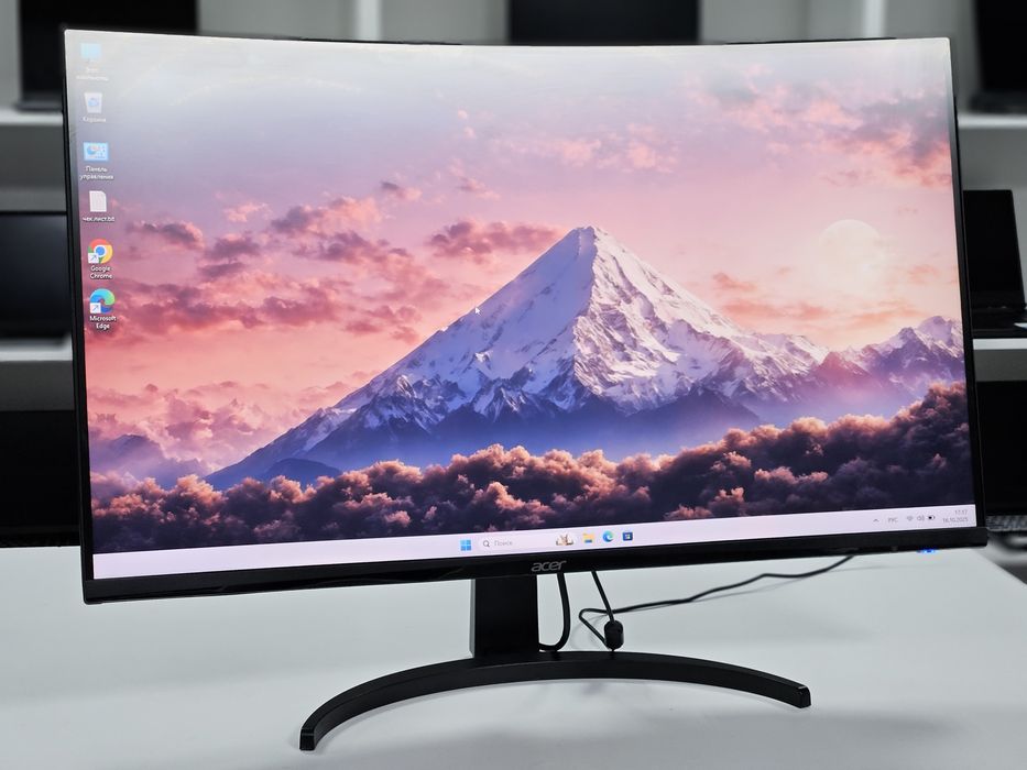 Игровой монитор Acer ED320Q - 32" FHD 240Гц, 1Мс, Цена на новый: 150к