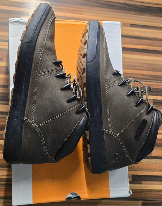 Ghete Timberland din piele naturală