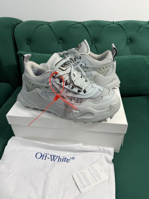 Adidasi Off White ODSY piele naturala 100% Full Box Premium