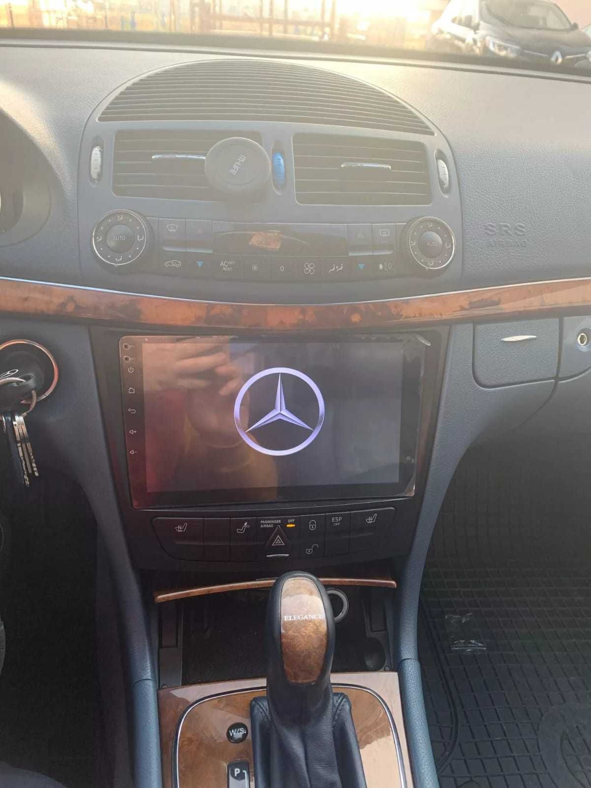 Navigatie Android Mercedes E220 E200 E270 Eclass Waze YouTube GPS