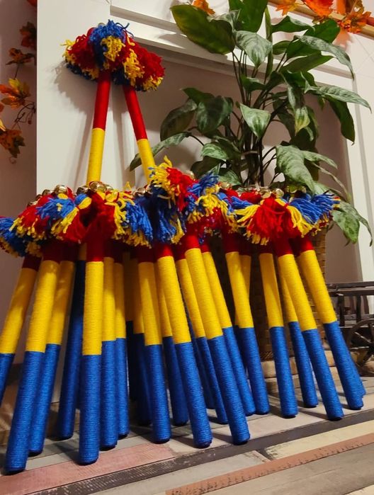 Băț călușari. Hand made. România