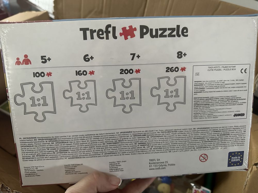 Puzzle Peppa pig nou 100 piese