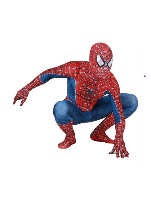 Реалистичный костюм человека-паука, для детей и взрослых