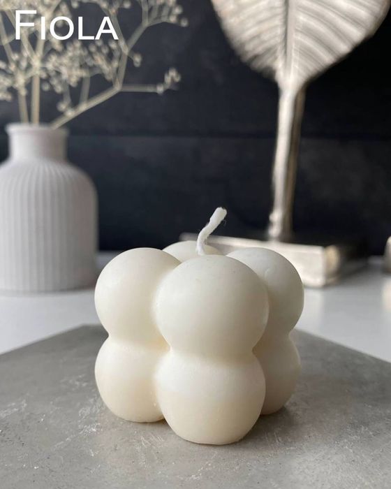 Свеча куб с ароматом