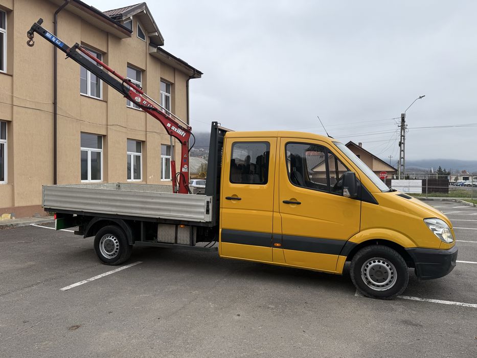 Mercedes sprinter 313 euro 5 cu macara hidraulica