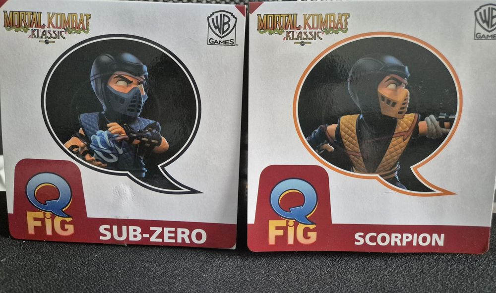 Mortal Kombat Qfig Scorpion Sub-Zero фигурки/статуетки