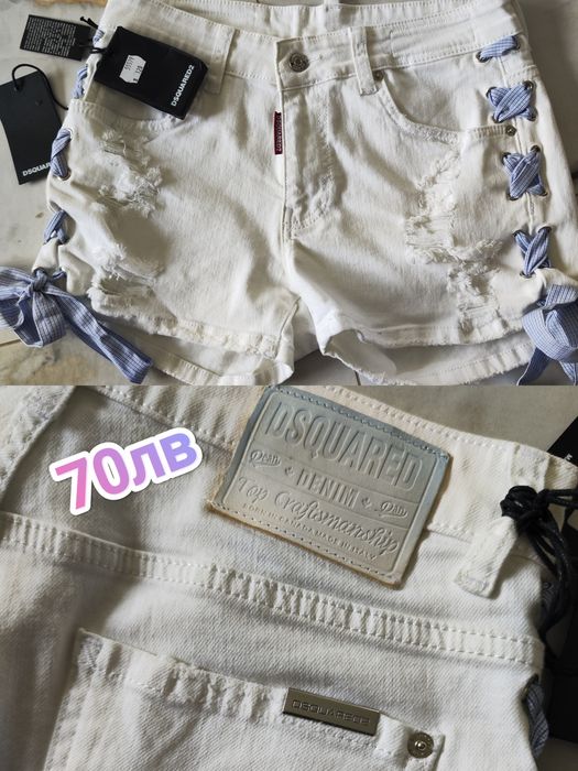 Дънкови къси панталонки