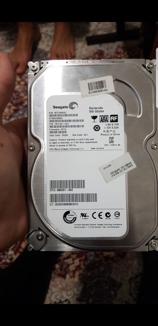 Hdd диск на 500гб