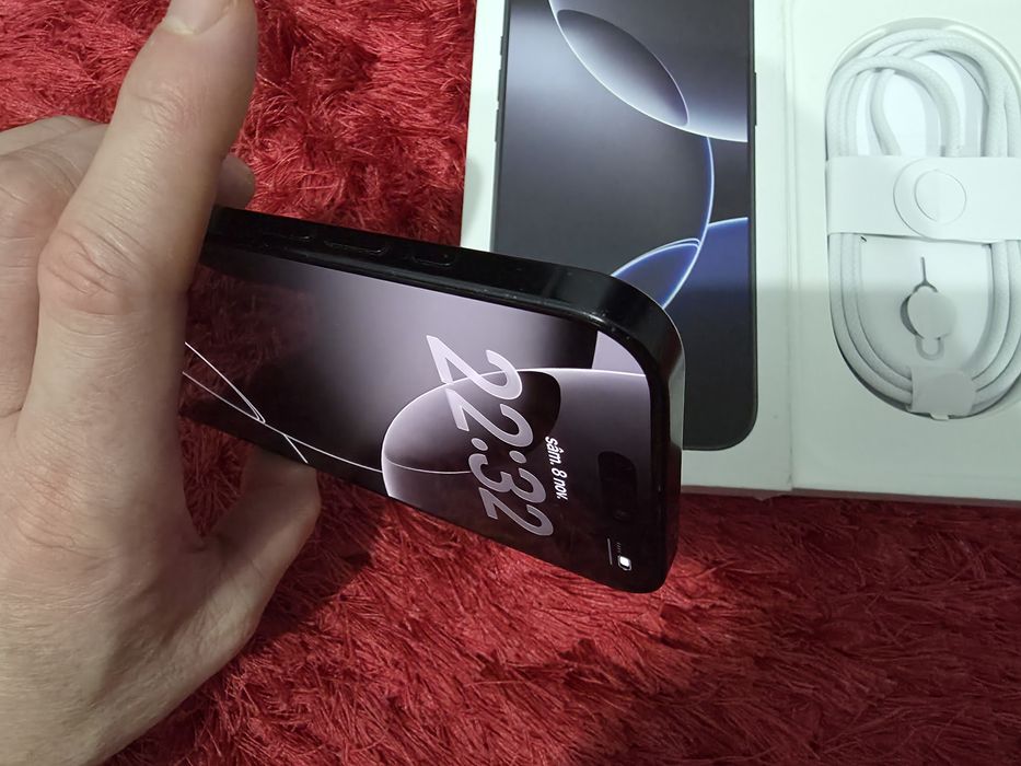 -Iphone 16Pro Max, ca Nou, 256Gb, 8Ram, Natural Titanium, bat: 98%-286